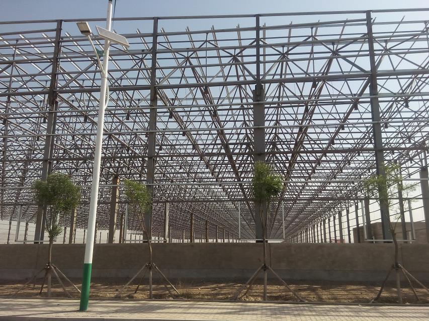 新沂汽車工業(yè)廠房網(wǎng)架